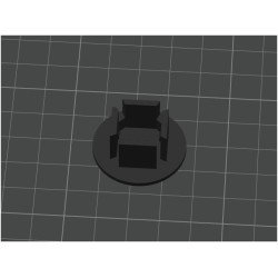 Clip Fixation Manette Lombaire Renault Mégane 3 / Scénic 3