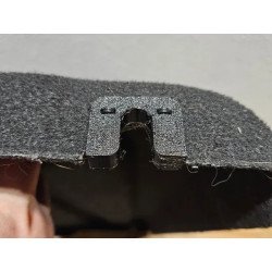Clip Fixation Plage Arrière Citroën C3 - Support Pivot Renforcé