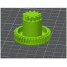 Gear Pinion for SEB AS60ST Mincer - Replacement Drive Part