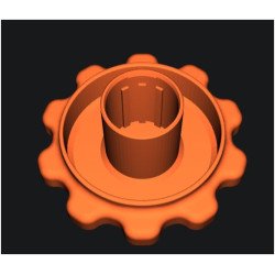 VW Golf 4 Seat Adjustment Knob 1J0 881 671 G Replacement