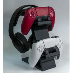Headset + 2 PS5 DualSense Stand | 3-in-1 Organizer