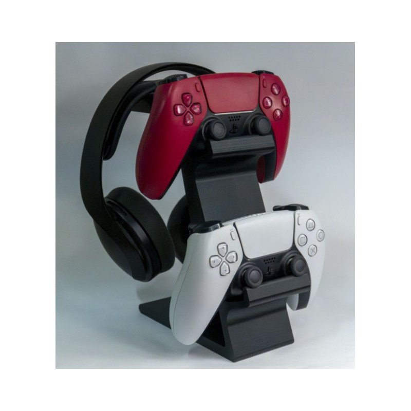 Headset + 2 PS5 DualSense Stand | 3-in-1 Organizer