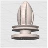Automotive Plastic Push Rivet Clip | Standard Trim Fastener