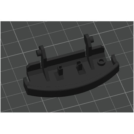 VW Golf 4 Bora Armrest Latch Button - Replacement Clip 3B0868445